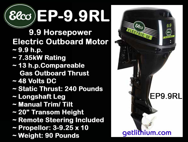 Click here for details on this Elco electric outboard boat motor...